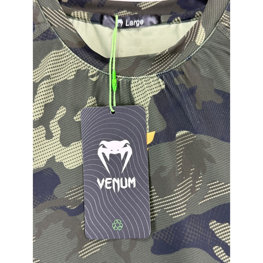 Venum Rashguard Kids Large Long Sleeve Sophia Rose Forest Camo NWT - Picture 2 of 7